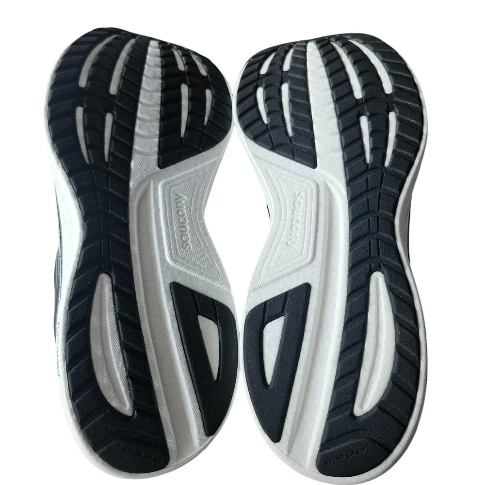 Saucony Ride 18 Mens Running Shoes Black White S21000-100 Size 14 New